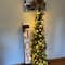 6ft. Pre-Lit Northern Balsam Fir Pencil Artificial Christmas Tree, Warm Clear LED Lights